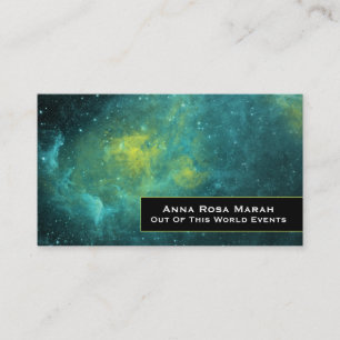 *~* Universeller Nebel Kosmische Galaxiestars Visitenkarte