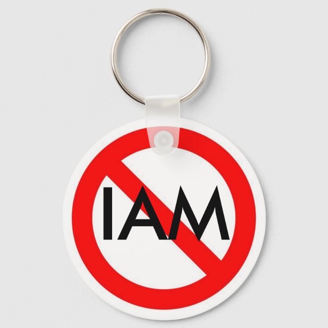 Universeller NO IAM-Schlüsselanhänger Schlüsselanhänger (Vorderseite)