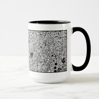"Universeller Samen" (Ernteabschnitt) NEGATIV Tasse