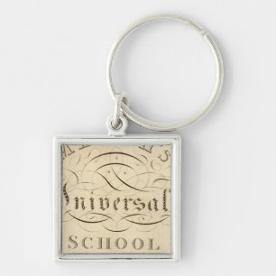 universeller Schulatlas Schlüsselanhänger