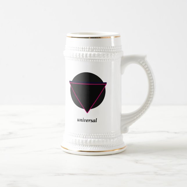 universeller Stein Bierglas (Rechts)