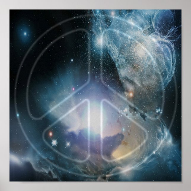 Universelles Friedensplakat Poster (Vorne)