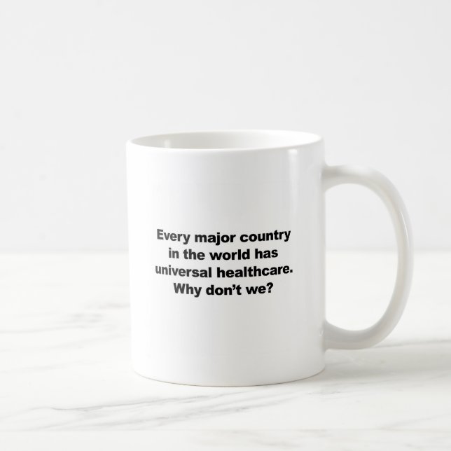 Universelles Gesundheitswesen Kaffeetasse (Rechts)