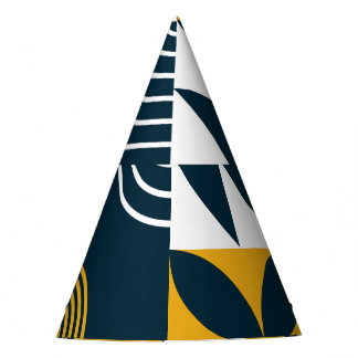 Universelles Muster: Tapete, Textil, Web. Partyhütchen