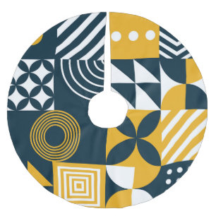 Universelles Muster: Tapete, Textil, Web. Polyester Weihnachtsbaumdecke