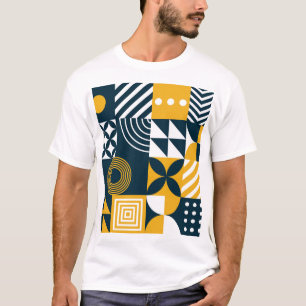 Universelles Muster: Tapete, Textil, Web. T-Shirt