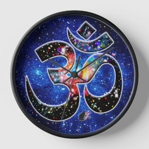 Universelles OM Dhyana Uhr
