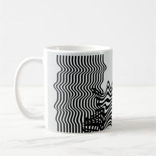 Universelles Set für moderne geometrische Formen. Kaffeetasse