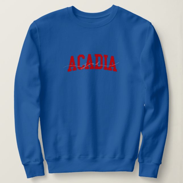 Universität Acadia  Sweatshirt (Design vorne)