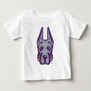 Universität Albany Great Dane Mascot Head Baby T-shirt