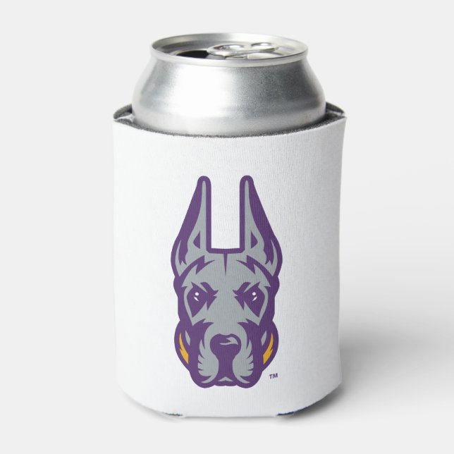 Universität Albany Great Dane Mascot Head Dosenkühler (Kanne Vorderseite)