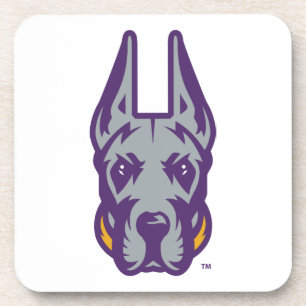 Universität Albany Great Dane Mascot Head Getränkeuntersetzer