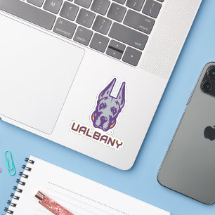 Universität Albany Great Danes Aufkleber