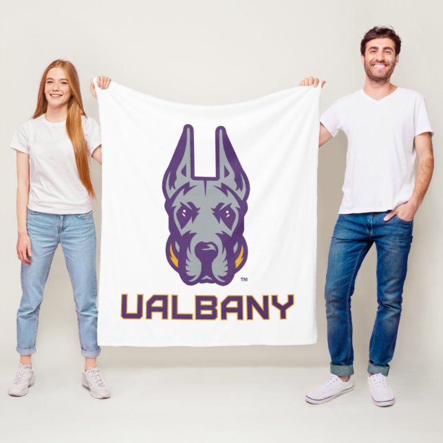Universität Albany Great Danes Fleecedecke (Beispiel)