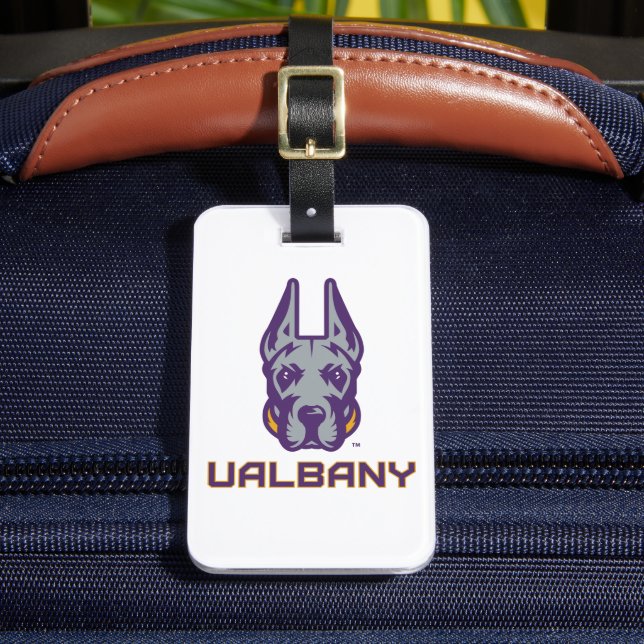 Universität Albany Great Danes Gepäckanhänger (Vorderseite Insitu 2)