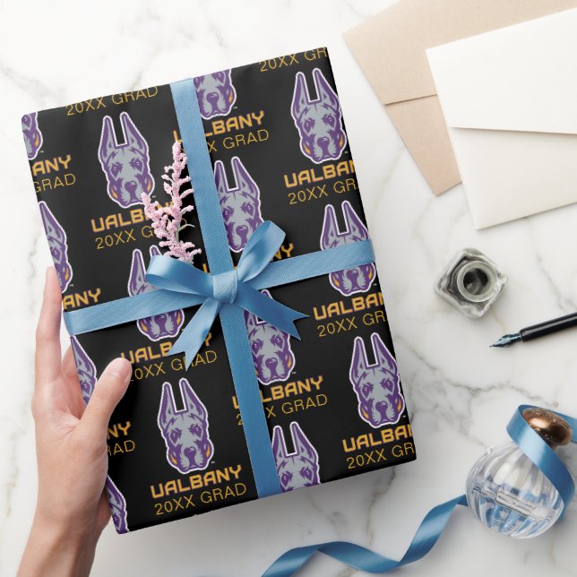 Universität Albany Great Danes Geschenkpapier (Schenken)