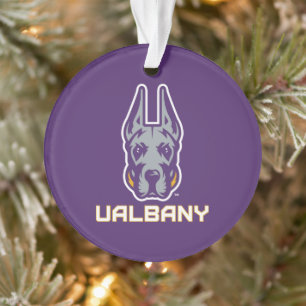 Universität Albany Great Danes Ornament