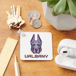 Universität Albany Great Danes Schlüsselanhänger