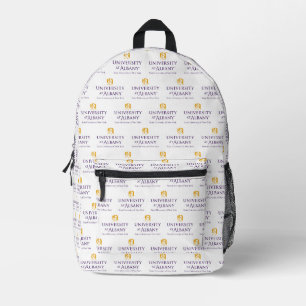 Universität Albany - Iconic-Logo Bedruckter Rucksack
