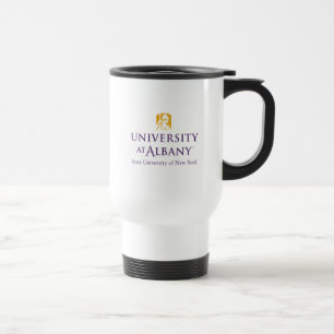 Universität Albany - Iconic-Logo Reisebecher