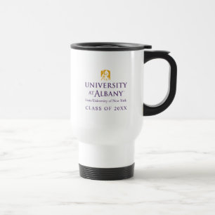 Universität Albany - Iconic-Logo Reisebecher