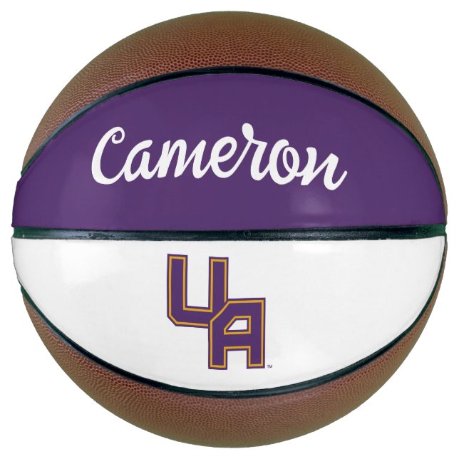 Universität Albany - Initials-Logo Basketball (Vorderseite)