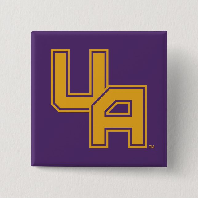 Universität Albany - Initials-Logo Button (Vorderseite)