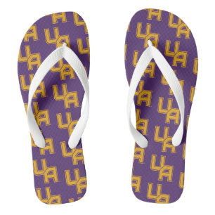 Universität Albany - Initials-Logo Flip Flops