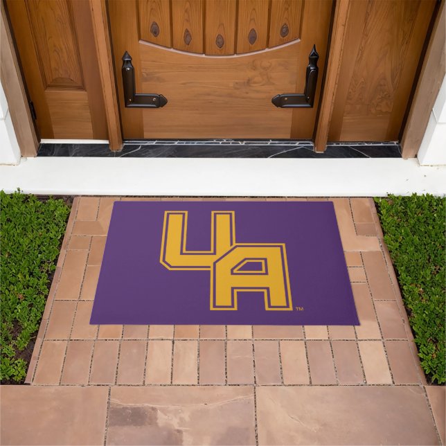 Universität Albany - Initials-Logo Fußmatte (Außenbereich)