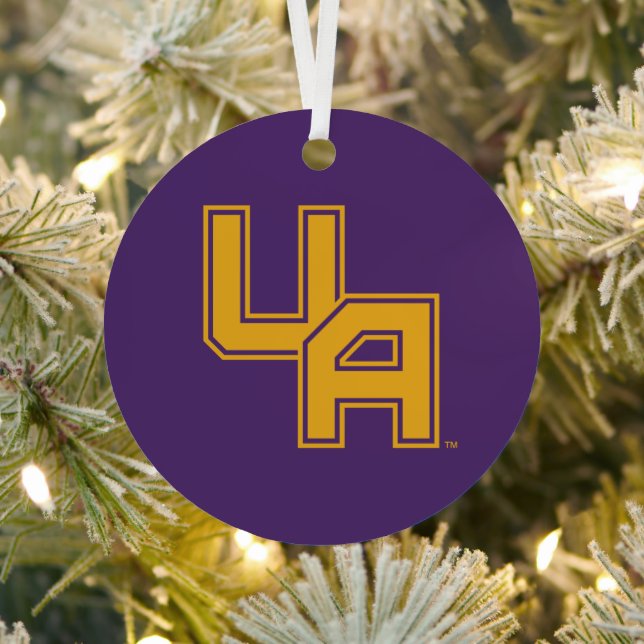 Universität Albany - Initials-Logo Ornament Aus Metall (InSitu)