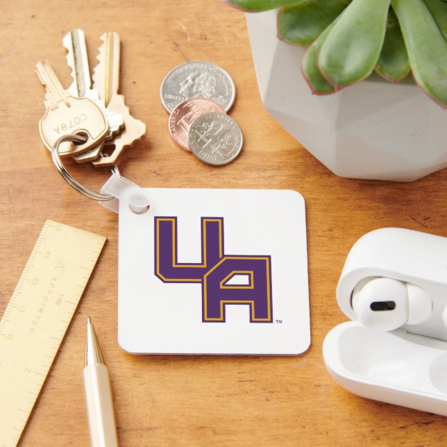 Universität Albany - Initials-Logo Schlüsselanhänger (Schreibtisch)