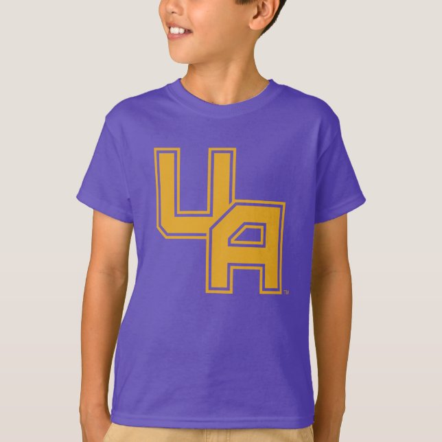 Universität Albany - Initials-Logo T-Shirt (Vorderseite)