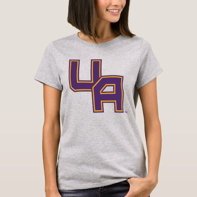 Universität Albany - Initials-Logo T-Shirt (Vorderseite)