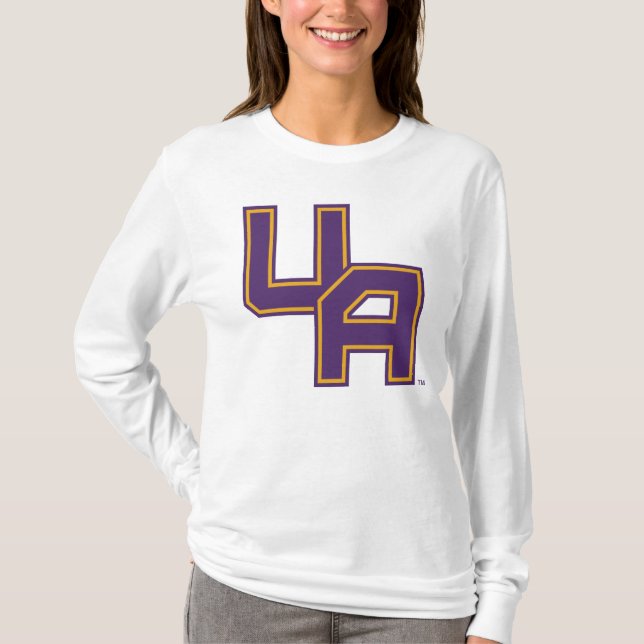 Universität Albany - Initials-Logo T-Shirt (Vorderseite)