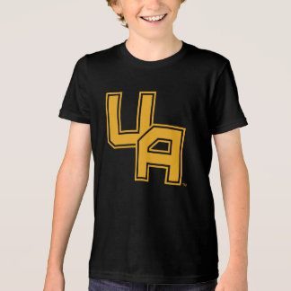 Universität Albany - Initials-Logo Tri-Blend Shirt