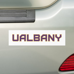 Universität Albany Wordmark Autoaufkleber