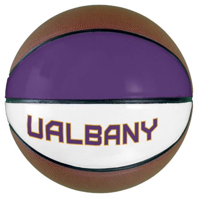Universität Albany Wordmark Basketball (Vorderseite)