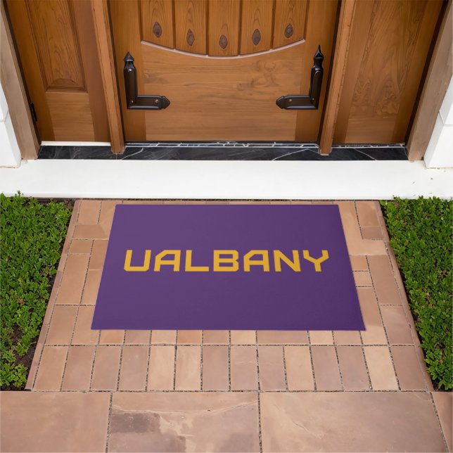 Universität Albany Wordmark Fußmatte (Außenbereich)