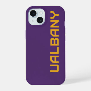 Universität Albany Wordmark iPhone 15 Hülle