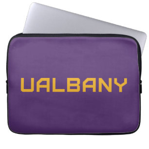 Universität Albany Wordmark Laptopschutzhülle