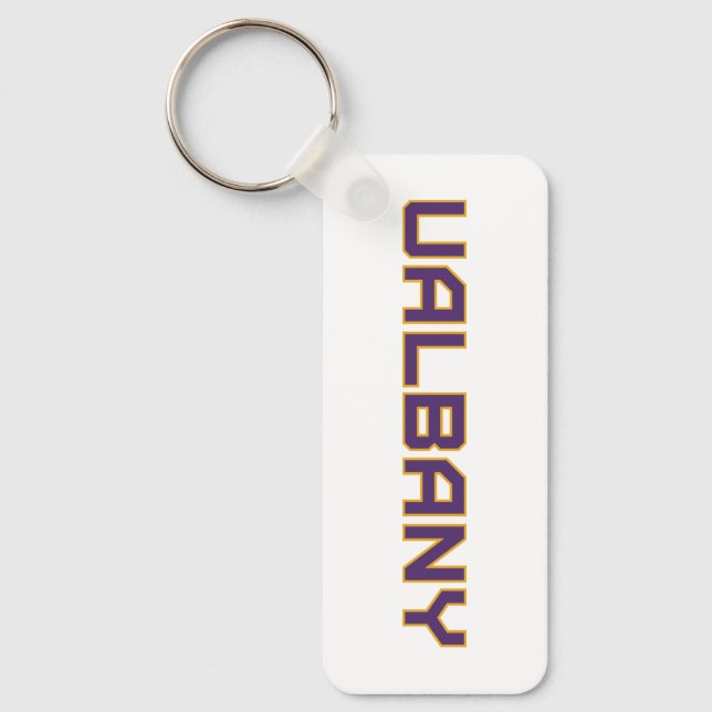 Universität Albany Wordmark Schlüsselanhänger (Vorderseite)