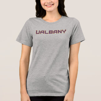 Universität Albany Wordmark Tri-Blend Shirt