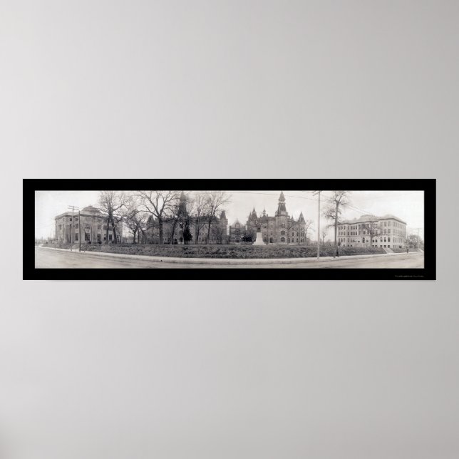 Universität Baylor, TX Foto 1910 Poster (Vorne)