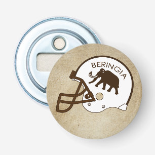 Universität Beringia Fußball Helmet Flaschenöffner