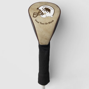 Universität Beringia Fußball Helmet Golf Headcover