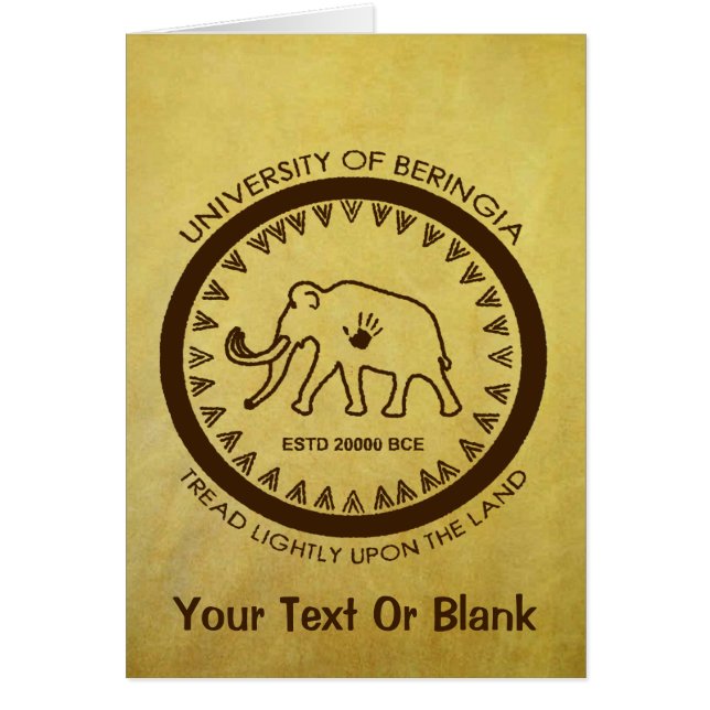 Universität Beringia Mammoth (Vorne)