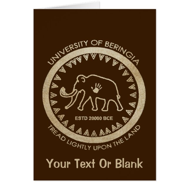 Universität Beringia Mammoth (Vorne)