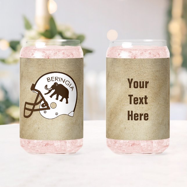 Universität Beringia Mammoth Helmet Dosenglas (Insitu (Hochzeit))