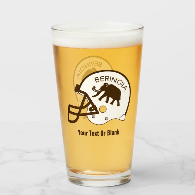 Universität Beringia Mammoth Helmet Glas (Vorne (Gefüllt))