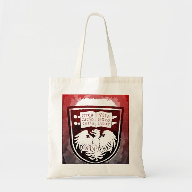 Universität der Chicago-Siegel-Taschen-Tasche Tragetasche (Vorne)